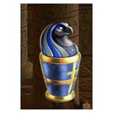 Falcon Canopic Jar
